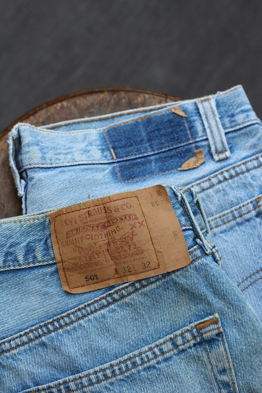 90's Made In USA Levi's 501 Denim Pants set x2点