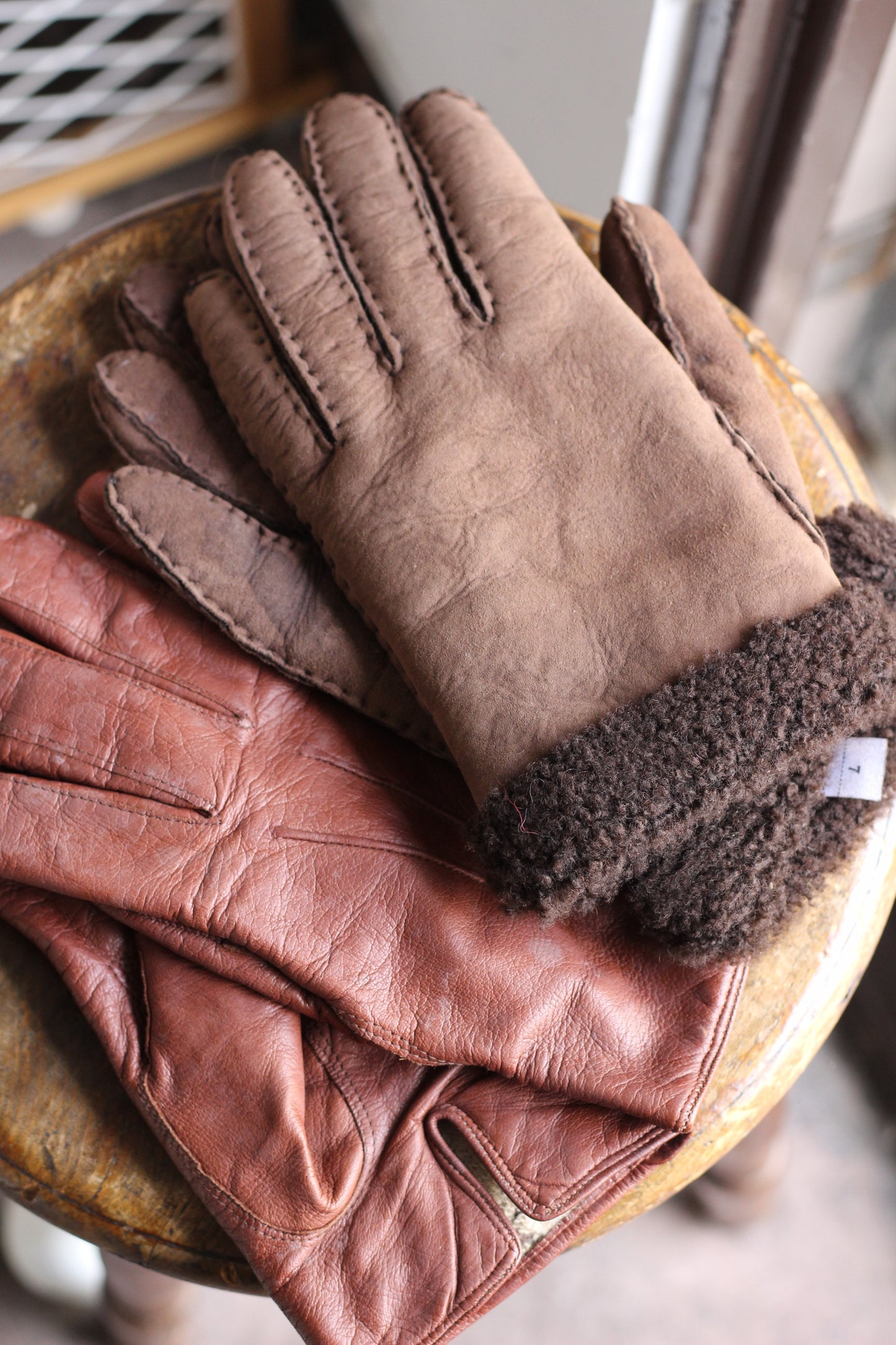 Burberry & Made In Italy Leather Gloves x3点