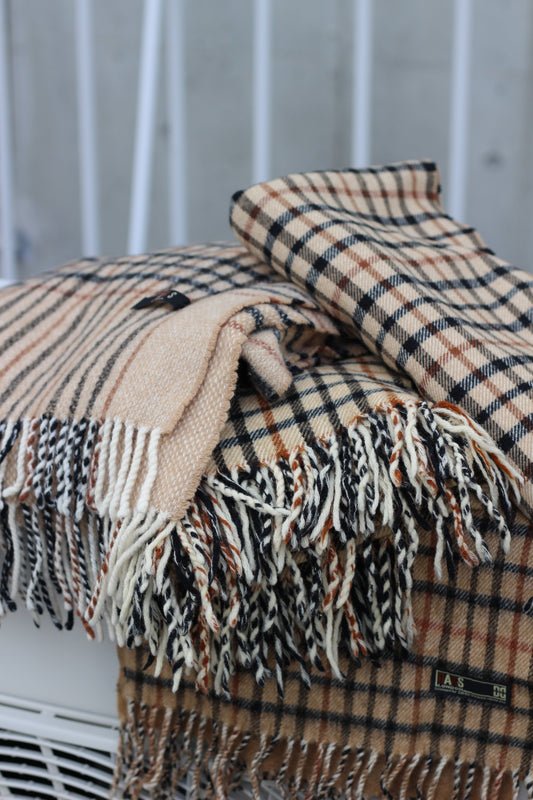 Daks Check Muffler x4点