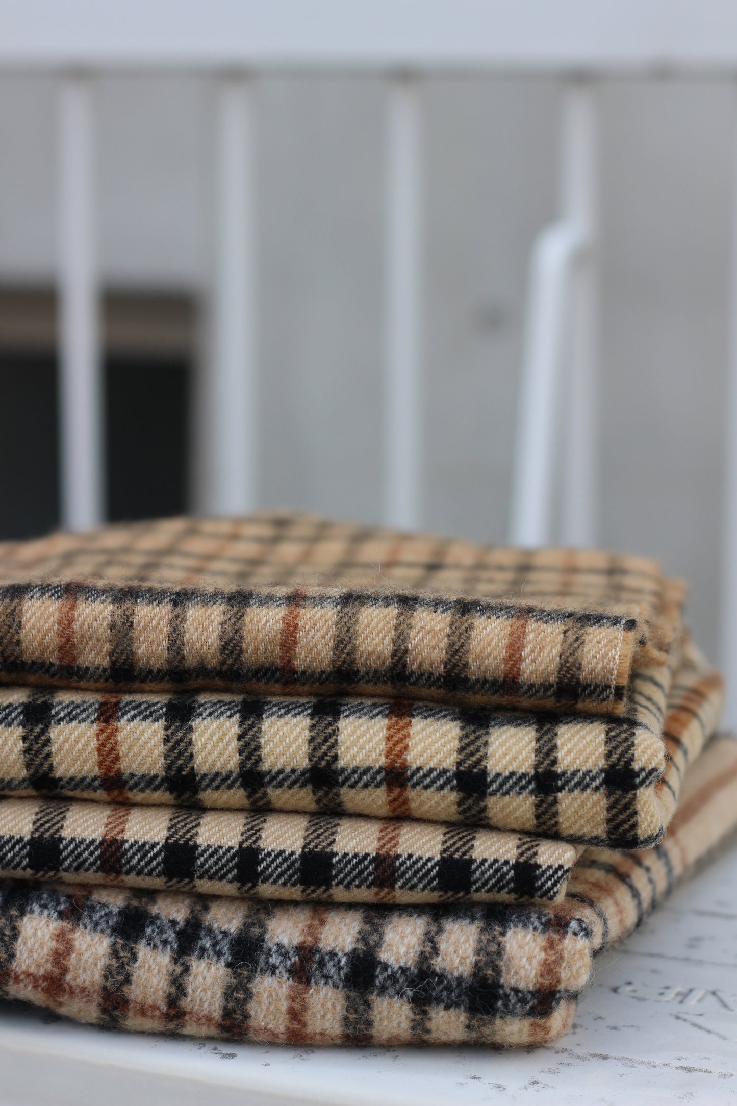 Daks Check Muffler x4点