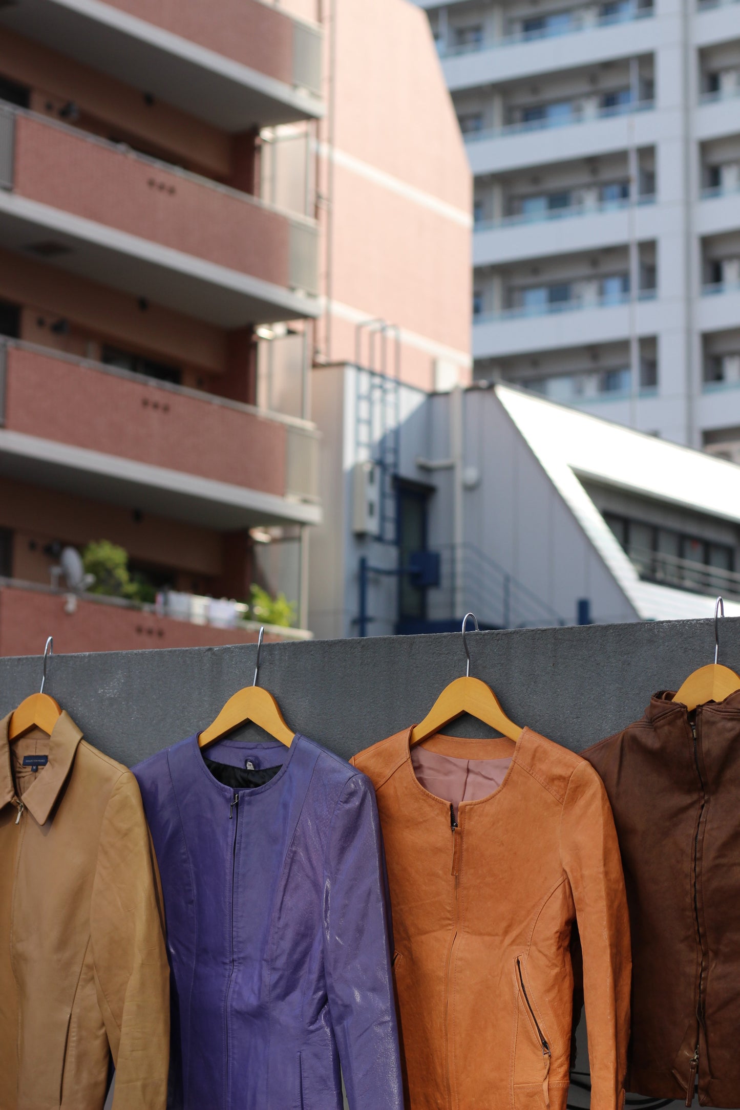 Women's Vintage Short Leather Jacket x5点