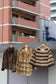 Women's Vintage Genuine Fur Jacket x8点