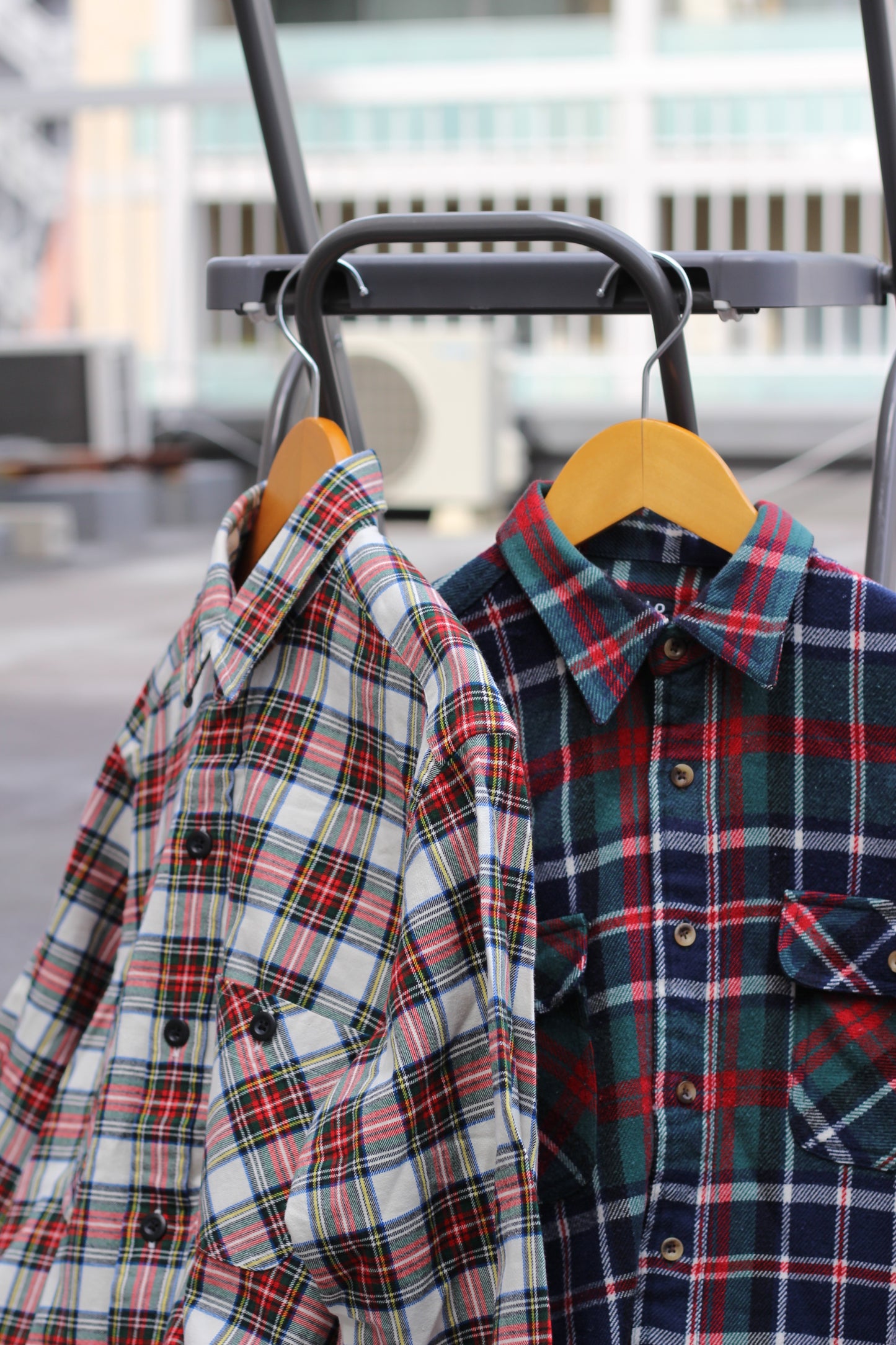 Old Uniqlo Check Flannel Shirt x5点