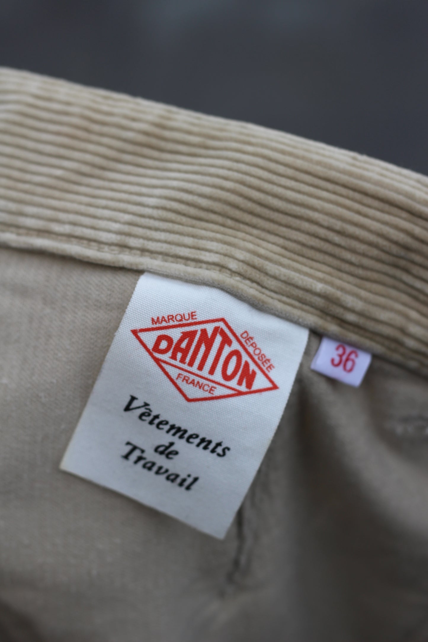 Lanvan & Danton Beige Corduroy Pants x2点