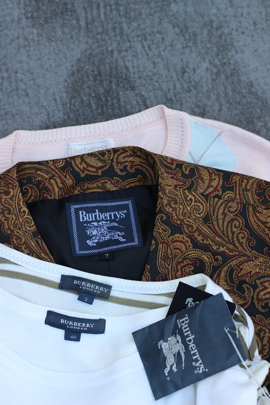 Old Burberry Tops Items x4点