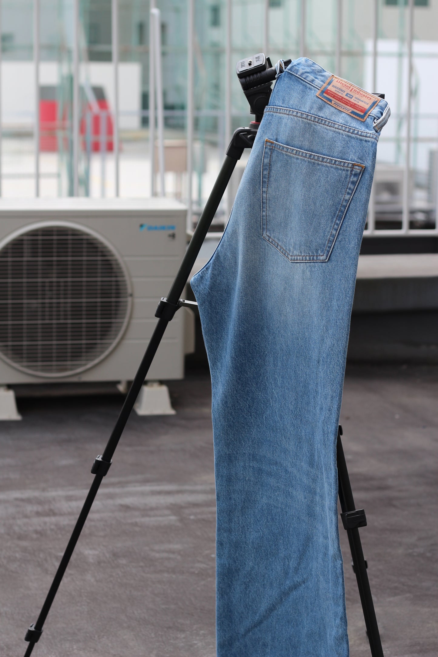 Men's Y2K Style Diesel Denim Pants x3点