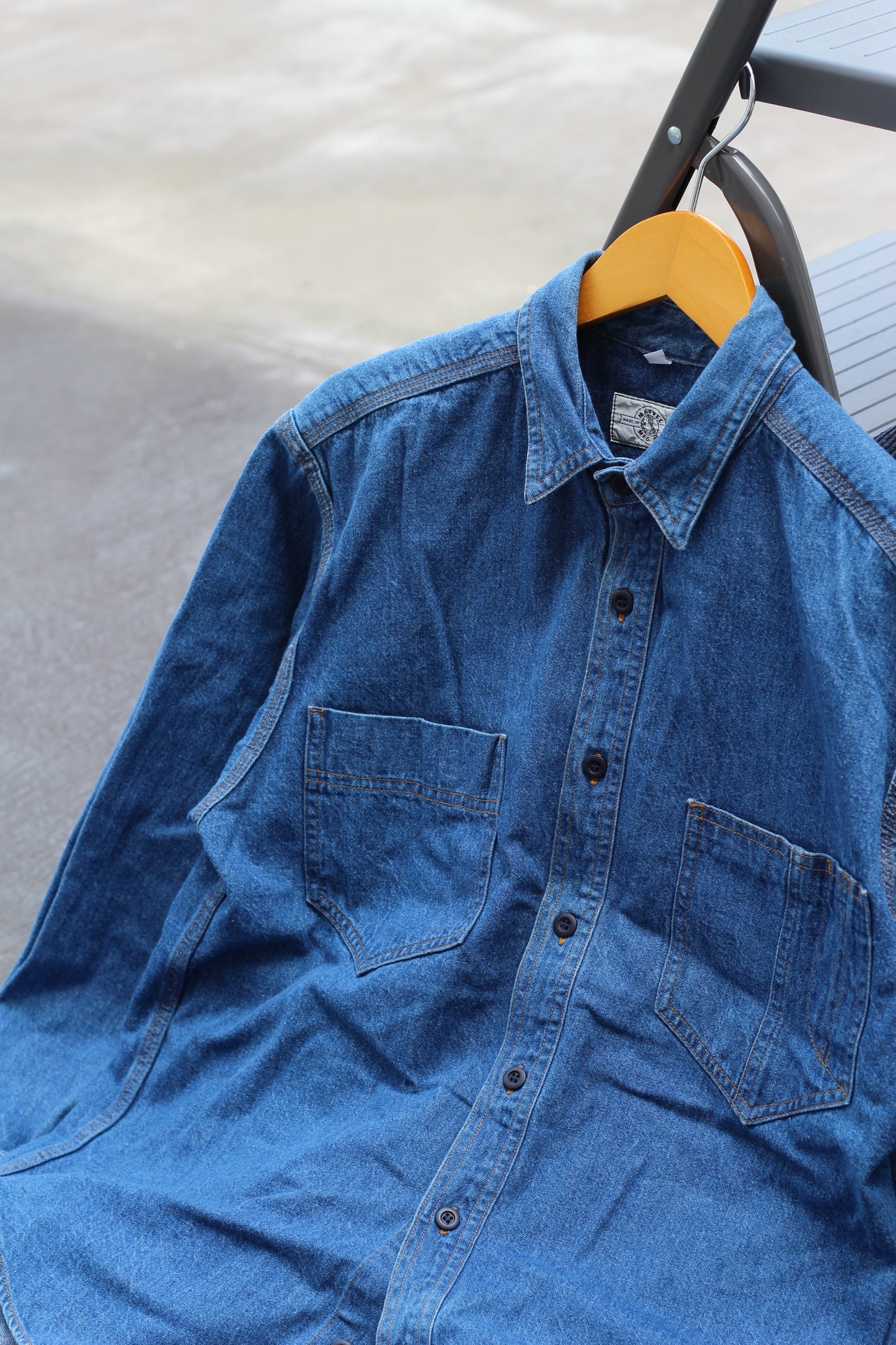 90's Made In USA Denim & Work Shirt set x2点