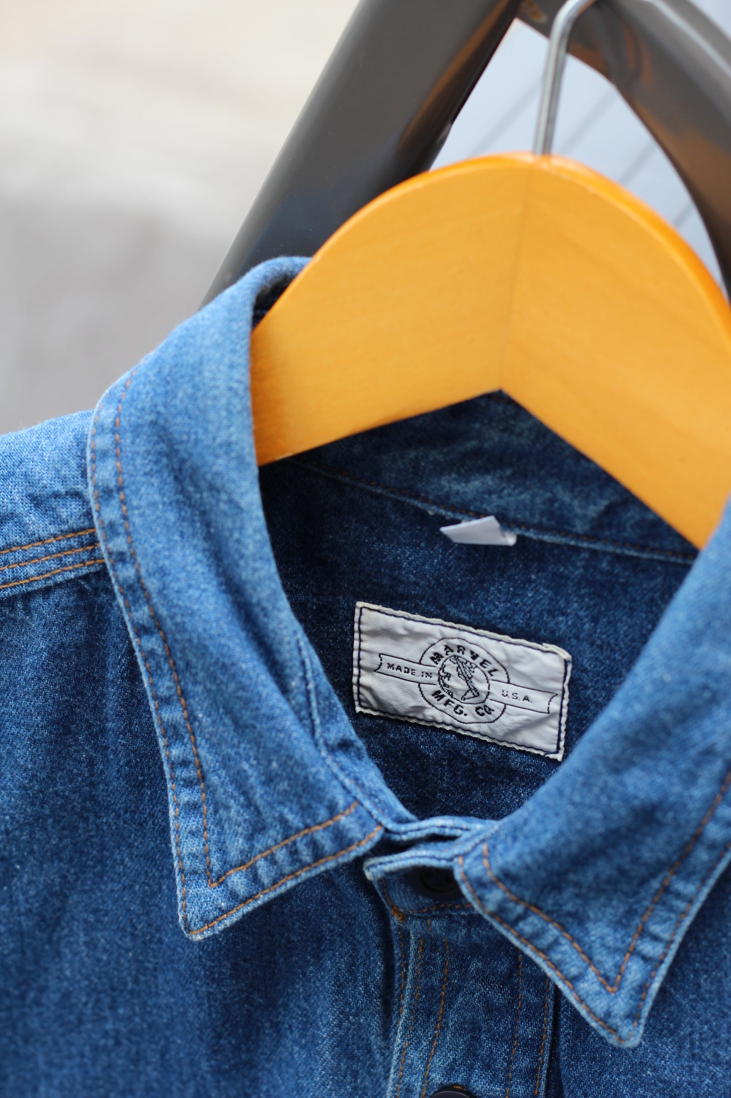 90's Made In USA Denim & Work Shirt set x2点