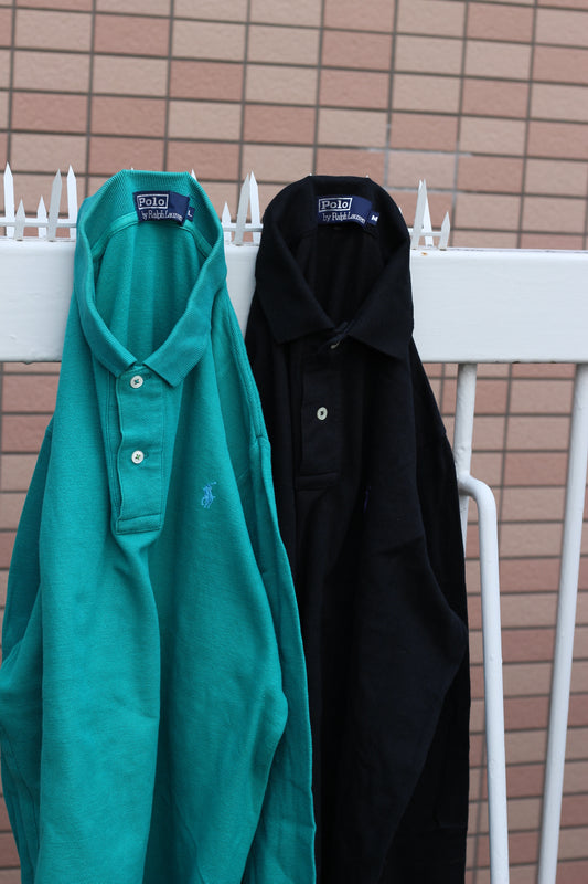 90-00's Polo Ralph Lauren Long Sleeve Polo Shirt set x2点