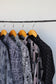 Men's Dark Color Design Long Sleeve Shirt x9点