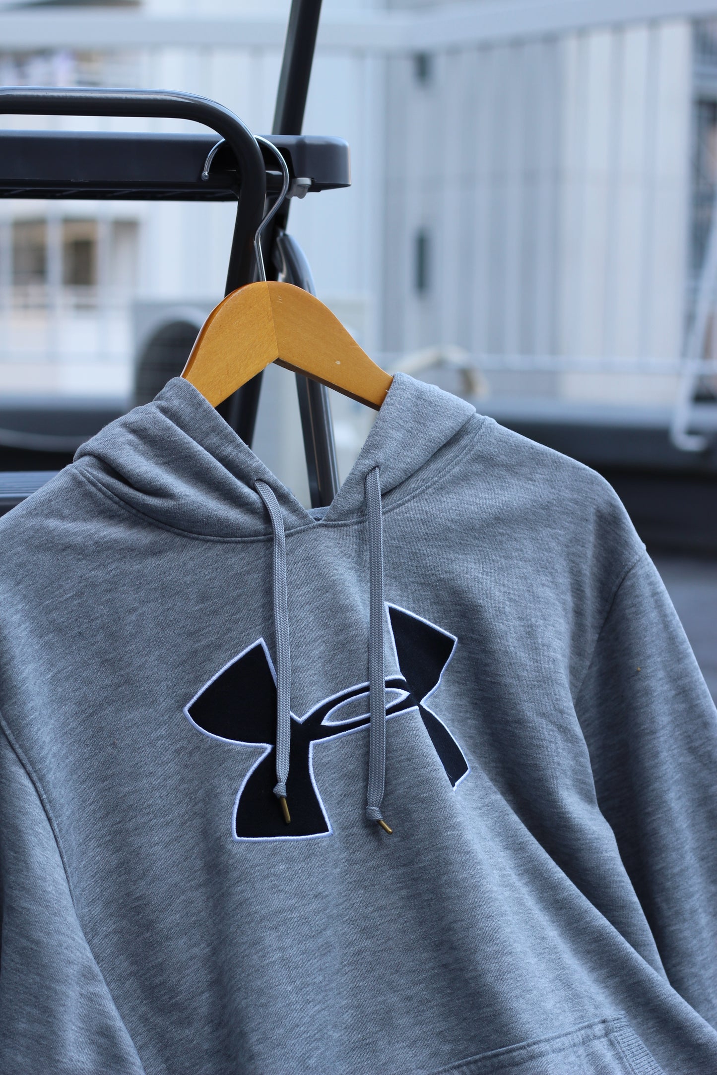 Sports Brand Front Logo Hoodie x3点