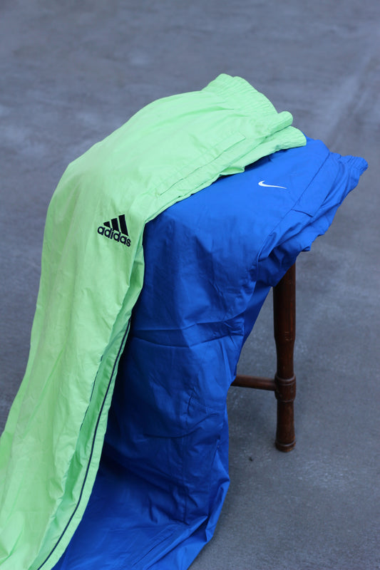 90's Men's Vintage Sports Brand Tech Pants x3点