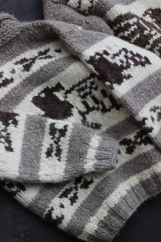 Vintage Cowichan Sweater x3点