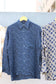 Men's Luxury Material Cupro & Rayon Design Long Sleeve Shirt x3点