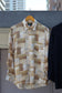 Men's Luxury Material Cupro & Rayon Design Long Sleeve Shirt x3点