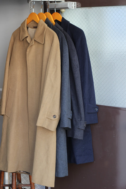 Men's 100% Cashmere Coat x4点