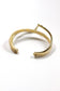 Vintage gold bangle 自然の美が溶け合う