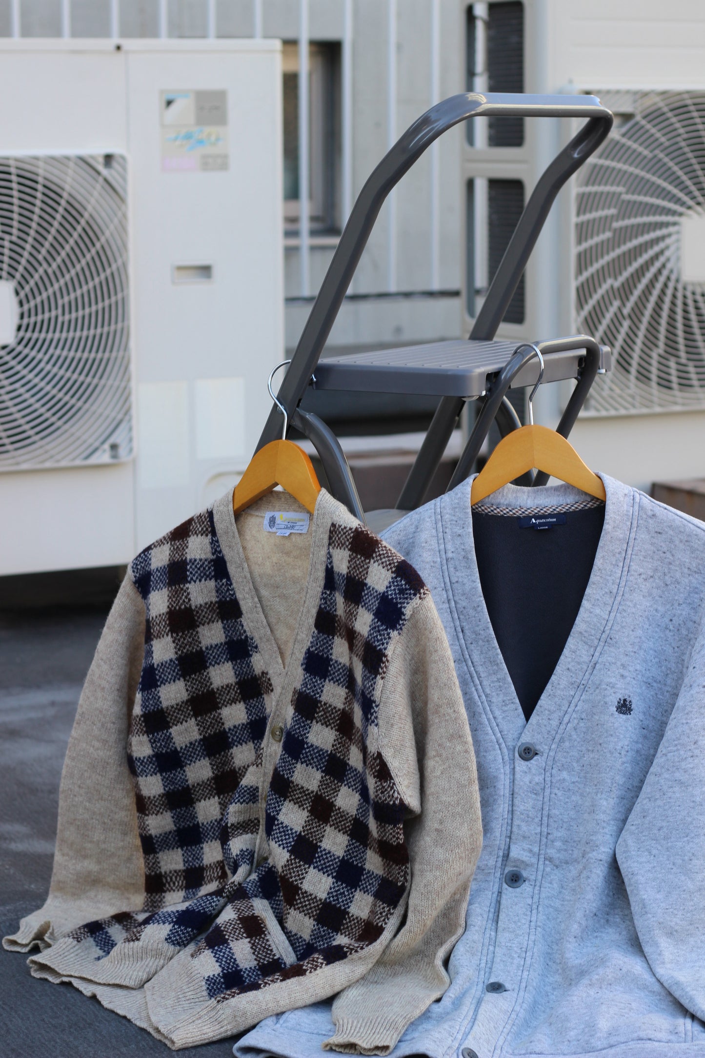 Men's Aquascutum Cardigan x2点