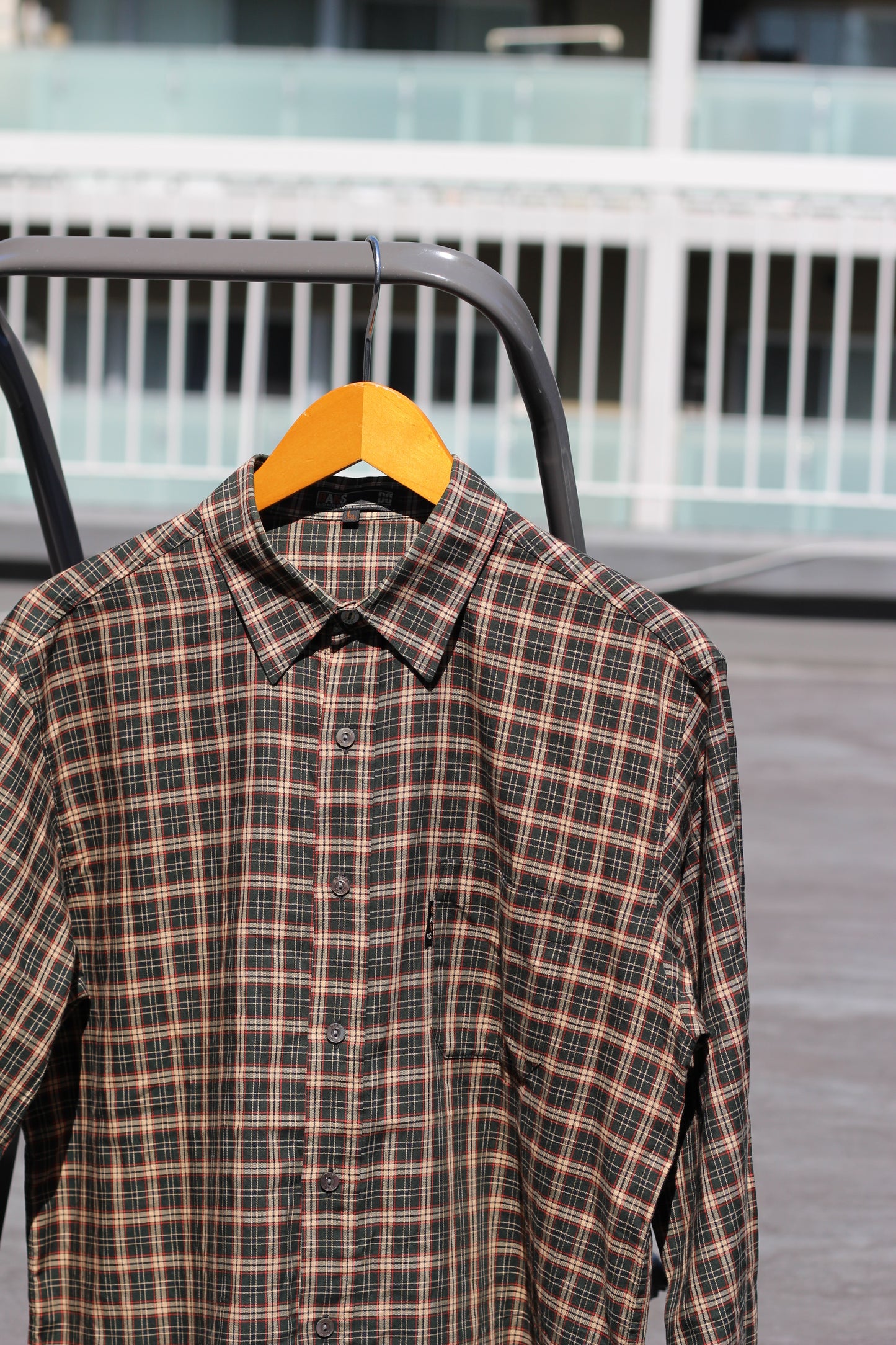 DAKS Check Long Sleeve Shirt x3点