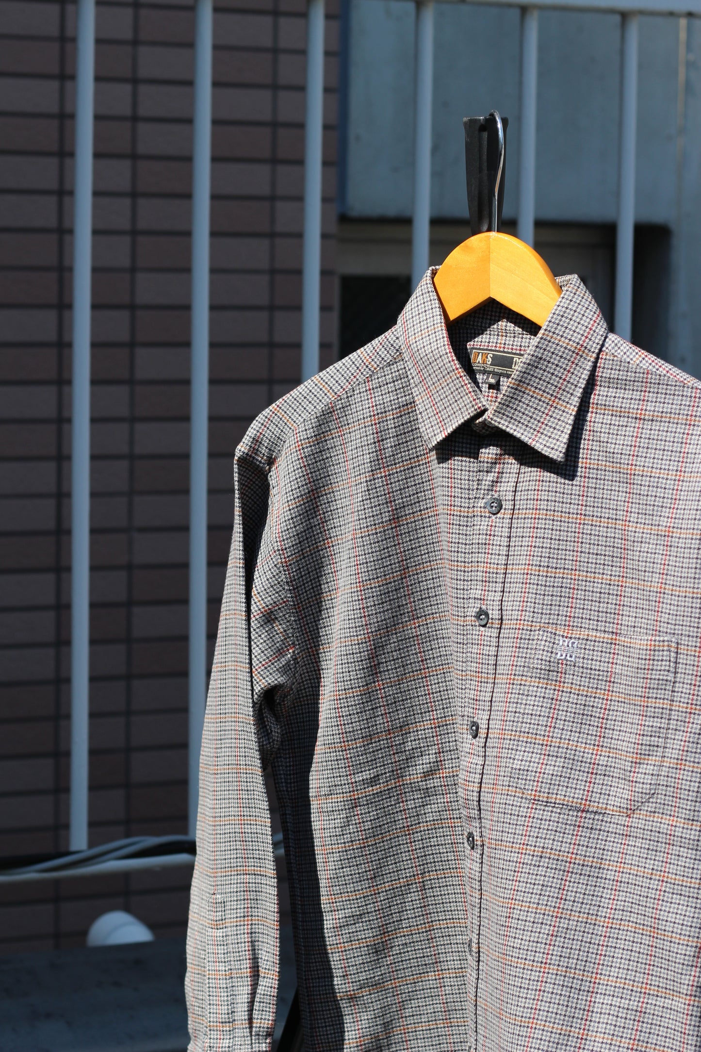 DAKS Check Long Sleeve Shirt x3点