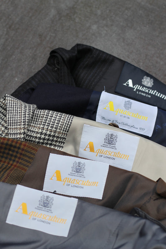 Aquascutum Men's Tailored Jacket set x5点