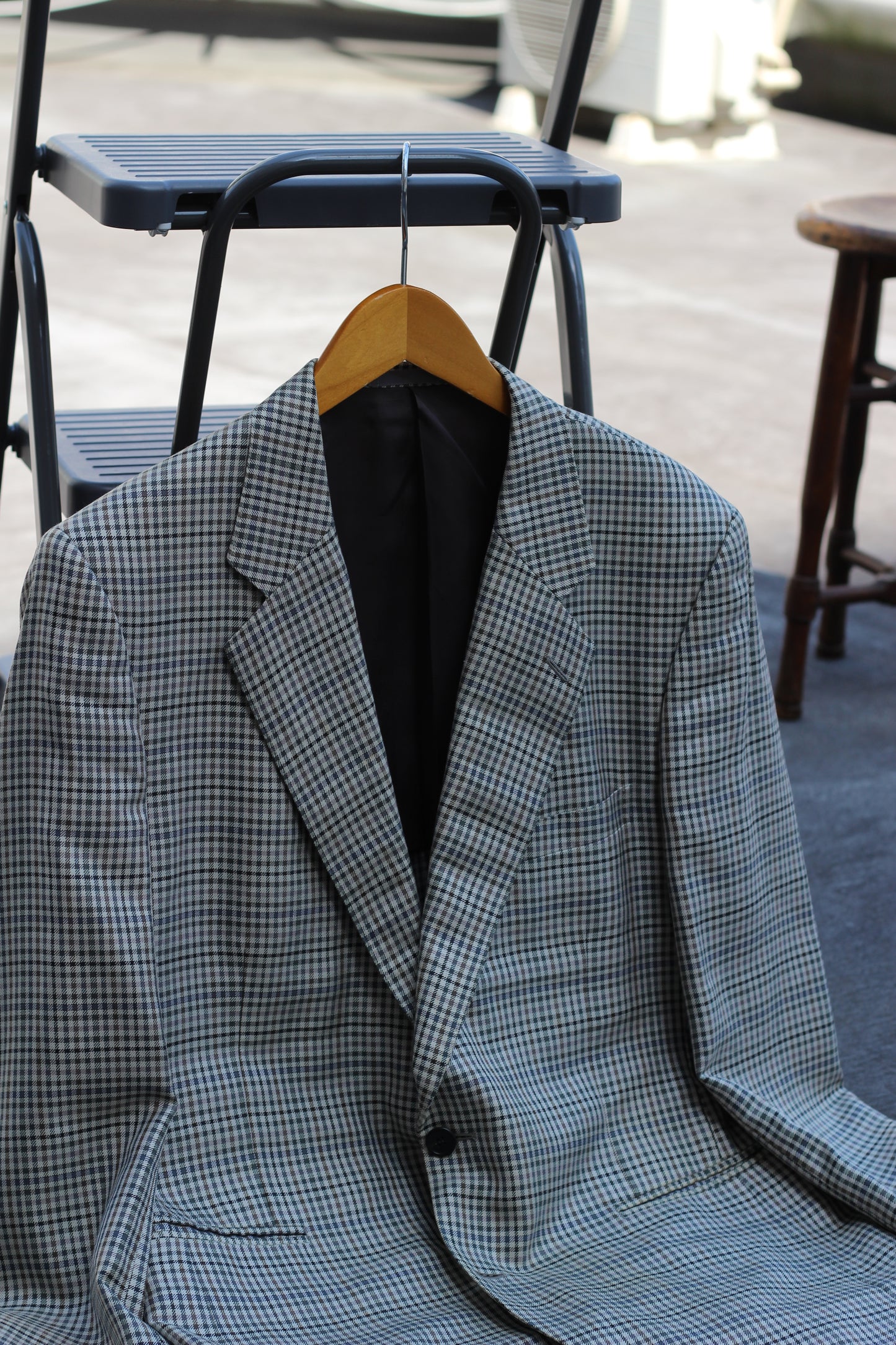 Men's Classic Check Tailored Jacket x3点