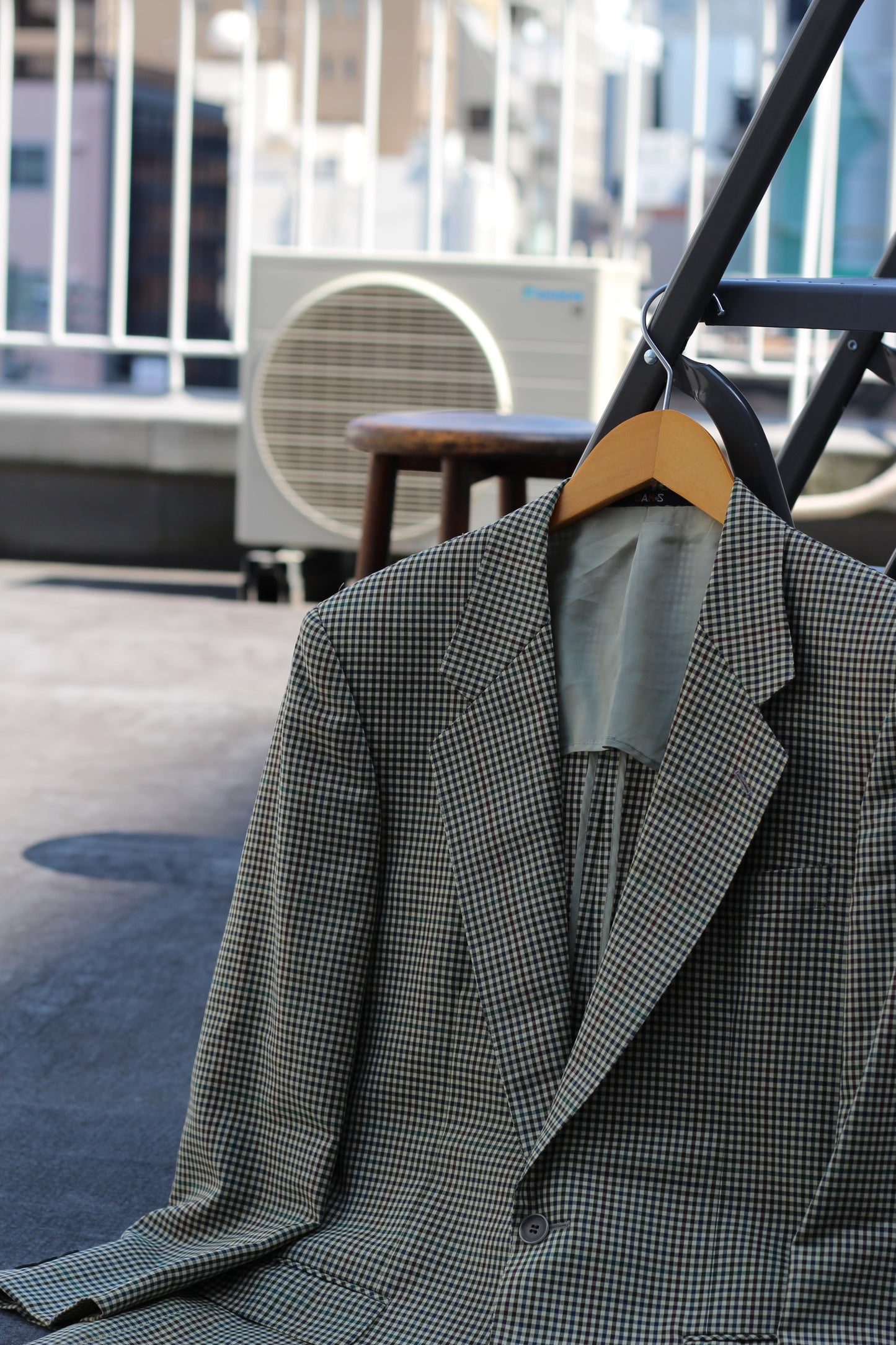 Men's Classic Check Tailored Jacket x3点