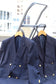Men's Vintage Gold Button Double Breasted Tailored Jacket x2点