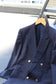 Men's Vintage Gold Button Double Breasted Tailored Jacket x2点