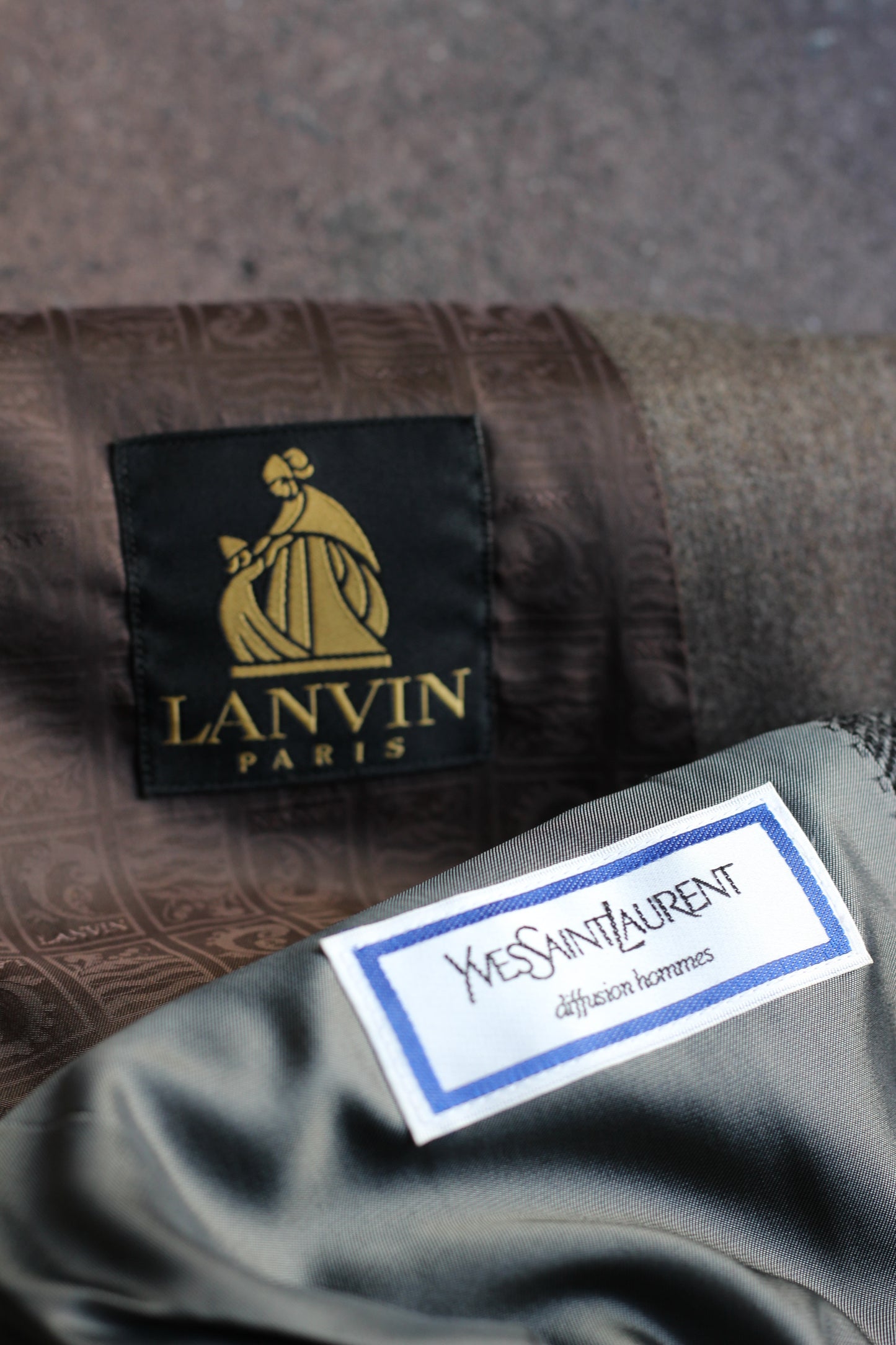 Yves Saint Laurent & LANVIN Set upx2点