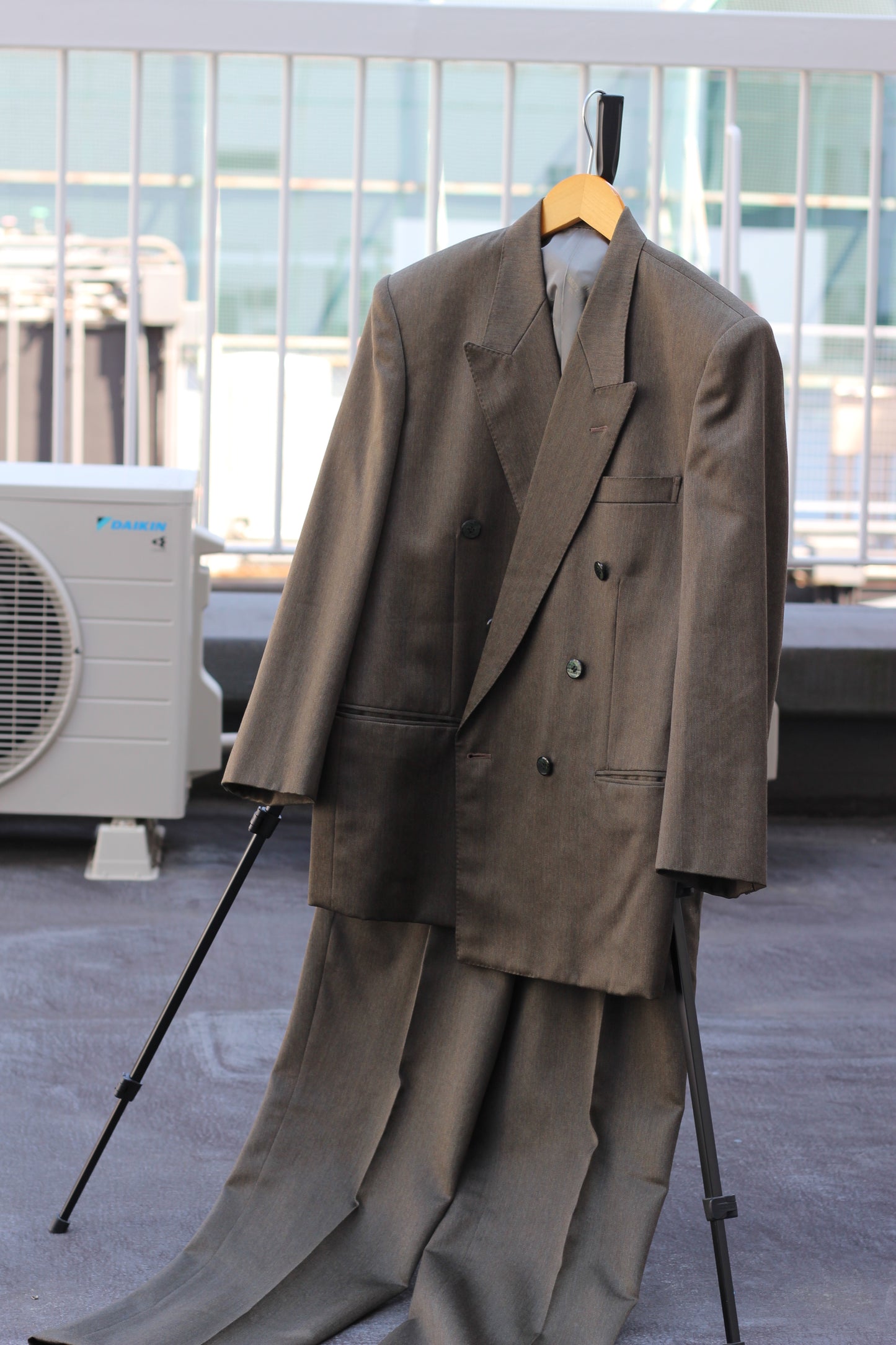 Men's Vintage Double Breasted Set upx2点