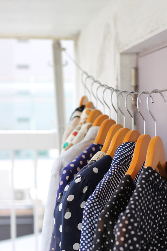 Vintage Dot Long Sleeve Blouse x10点