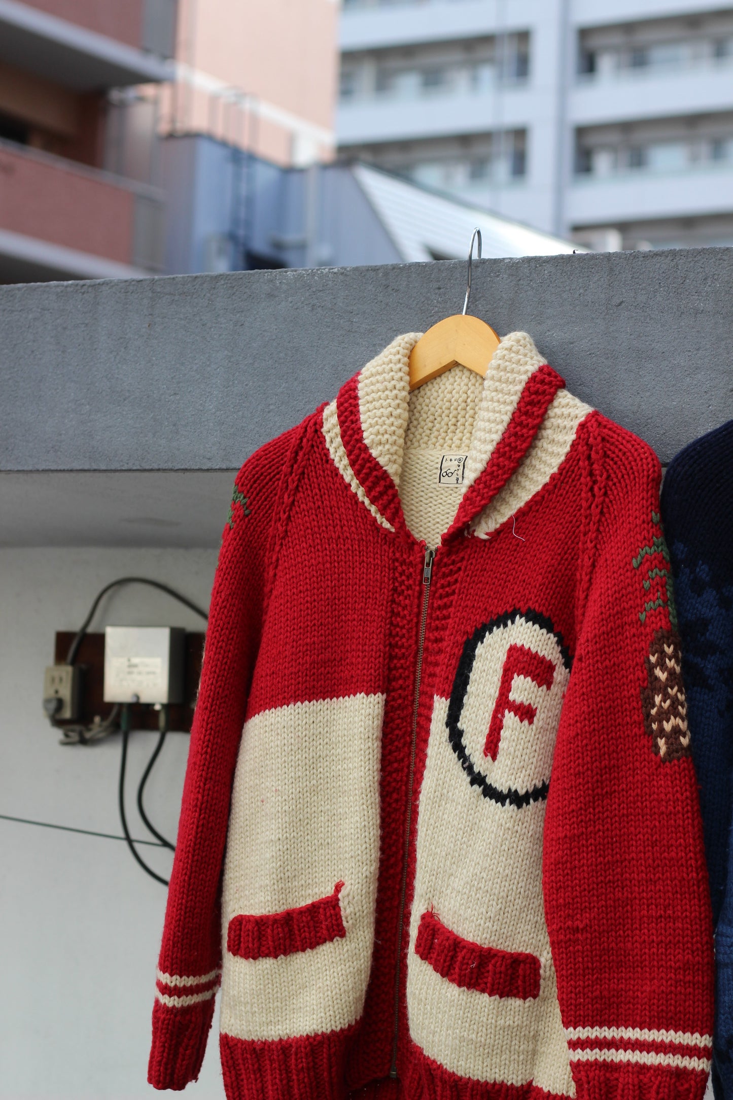 Cowichan Design Knit Jacket x3点