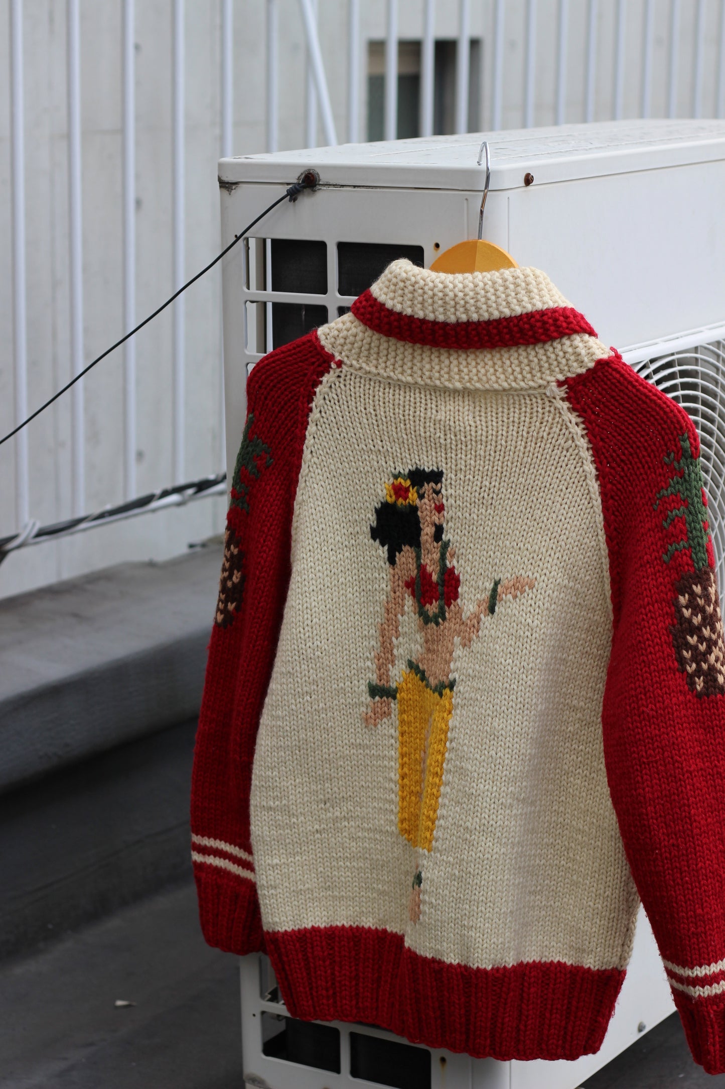 Cowichan Design Knit Jacket x3点