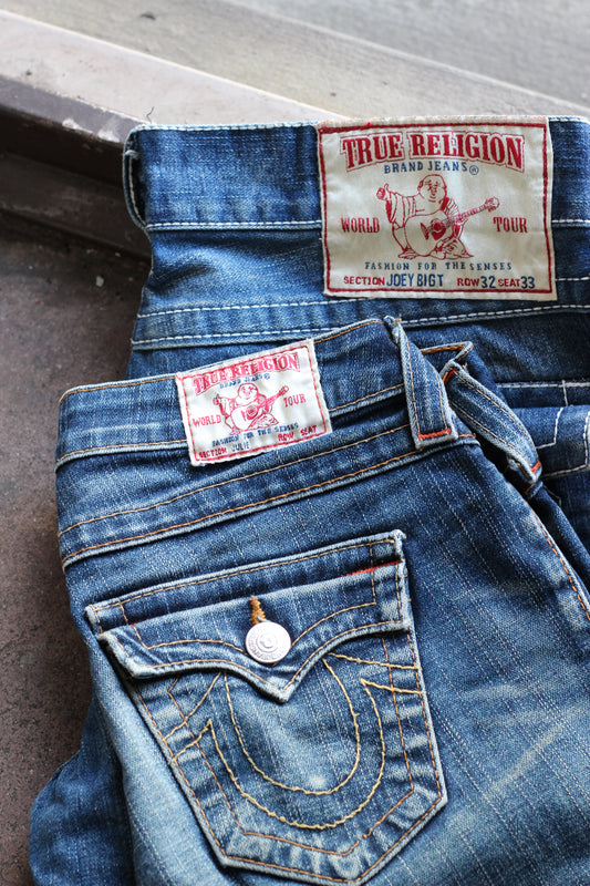 Y2K Style True Religion Denim Pants x2点