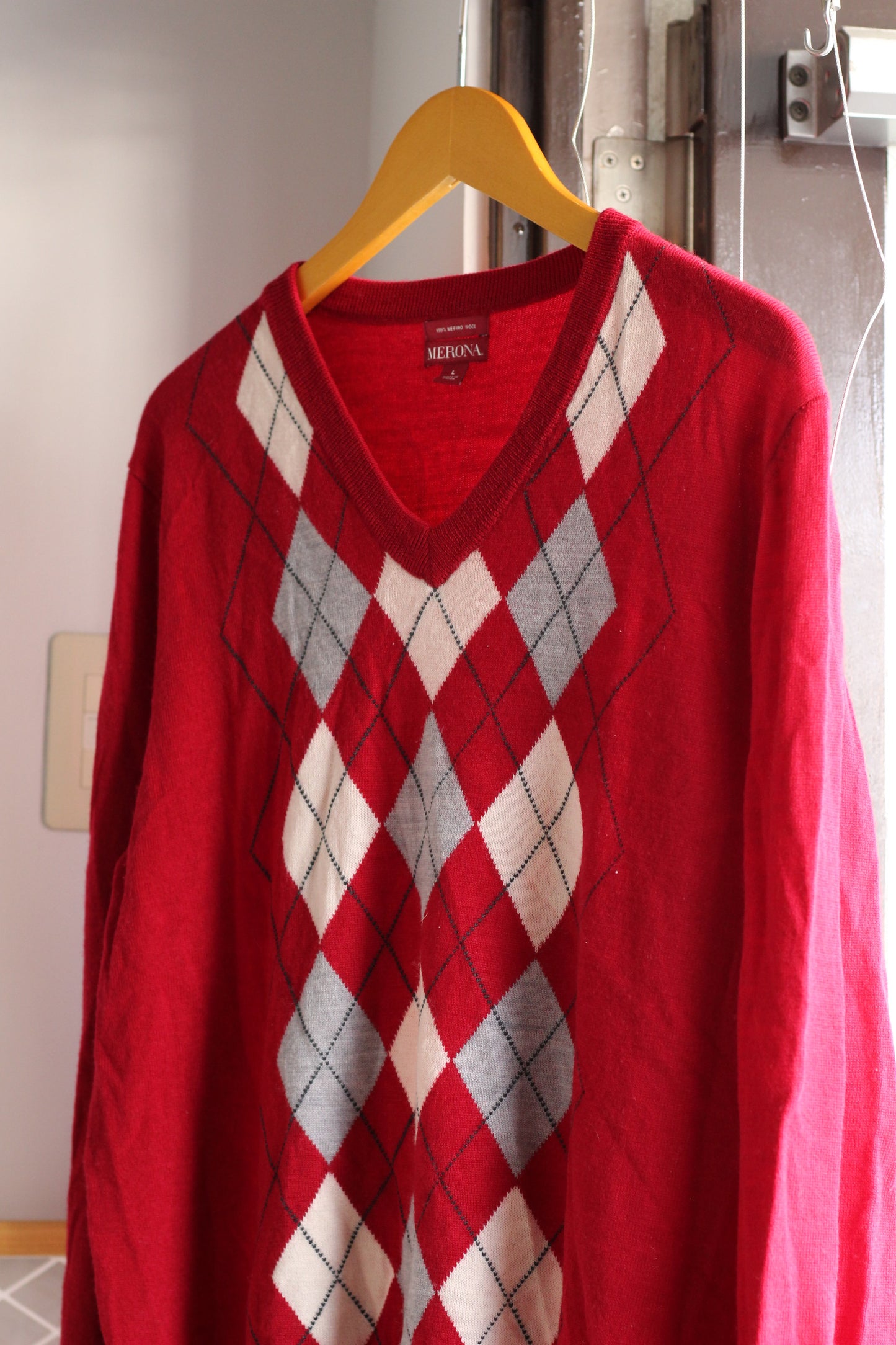 Men's Argyle Knitwear x4点