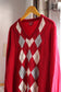 Men's Argyle Knitwear x4点