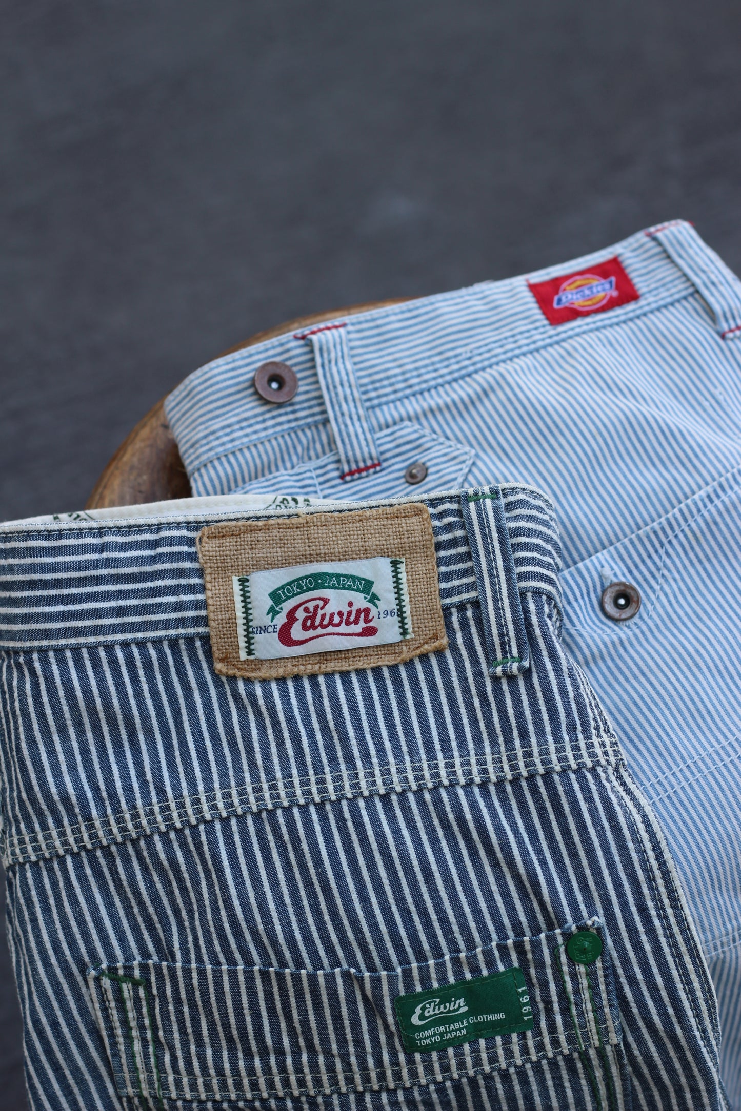 Men's Hickory Stripe Painter Pants x2点