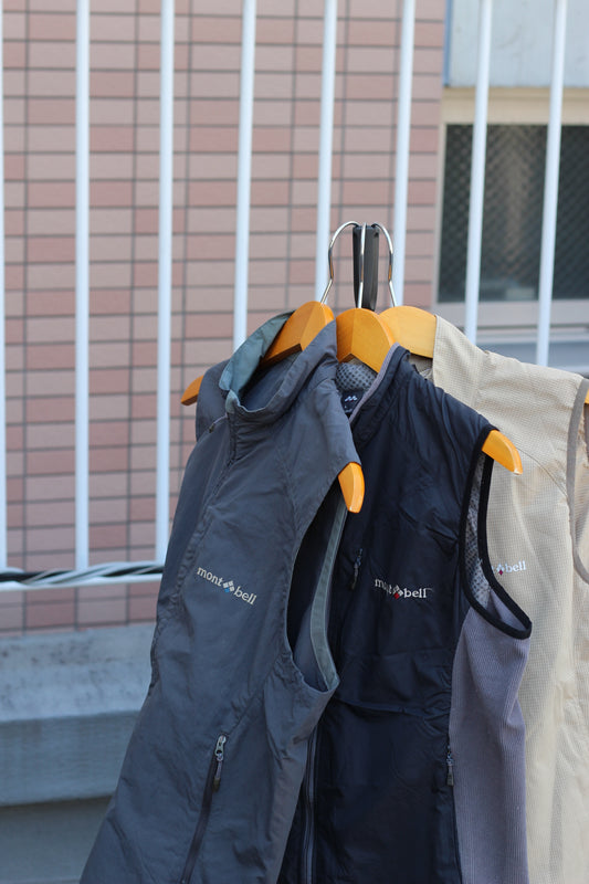 mont-bell Tech Vest set x3点
