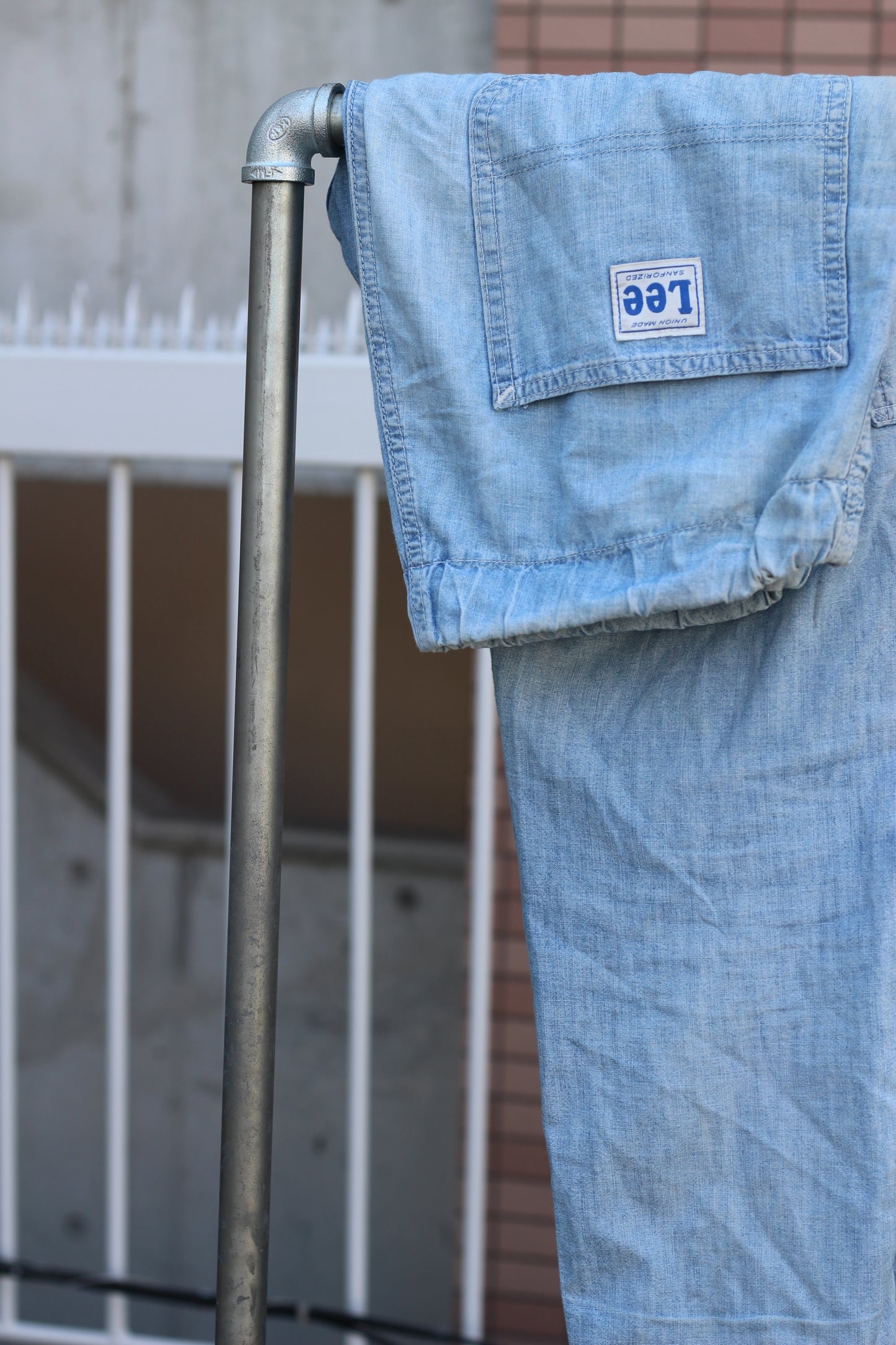 Lee Nylon & Denim Easy Pants x2点