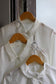 Vintage White Embroidery Long Sleeve Blouse x9点