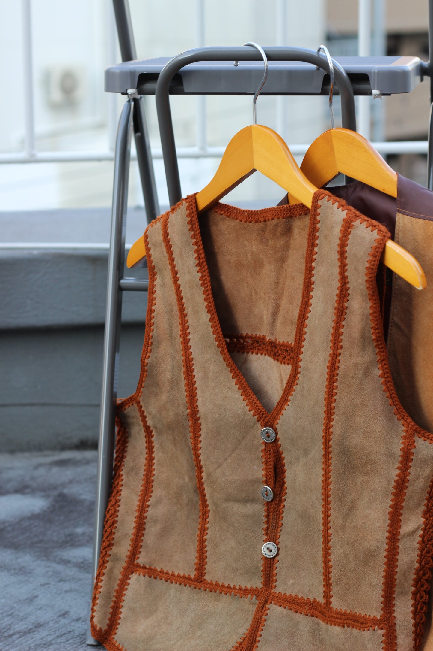 Men's Design Leather Vest x3点