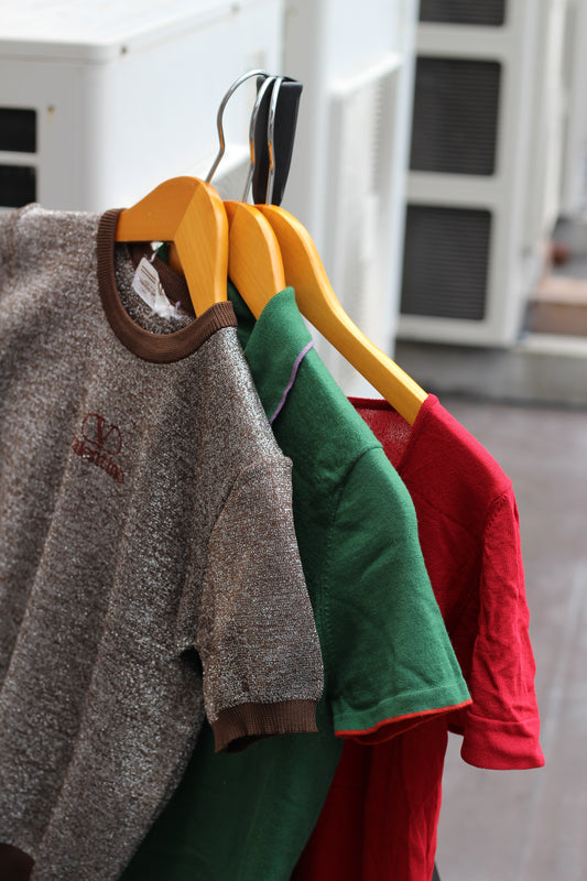 Valentino & Paul Smith & Max Mara Summer Knit Tops set x3点