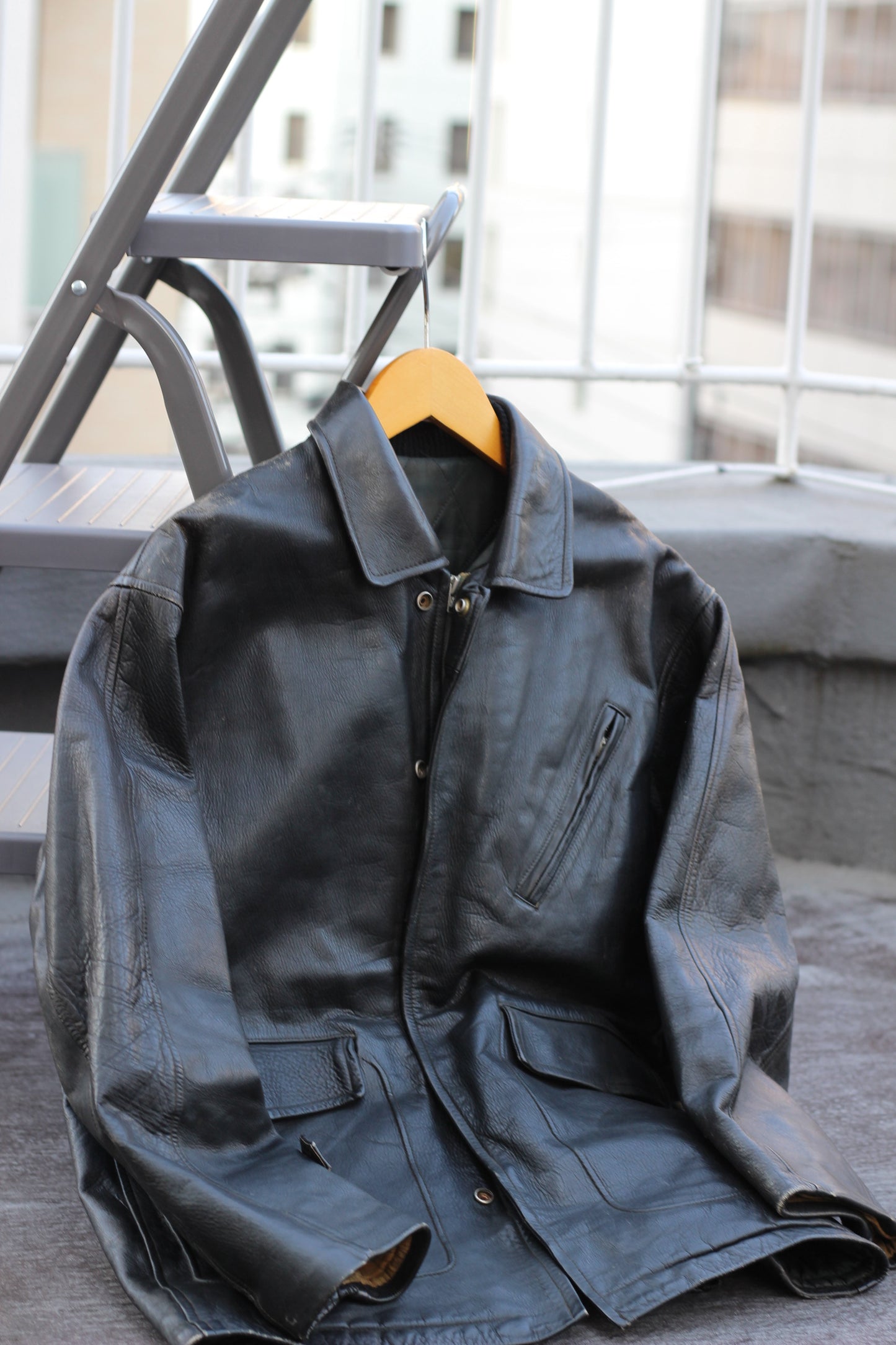 Men's Leather Jackets x3点