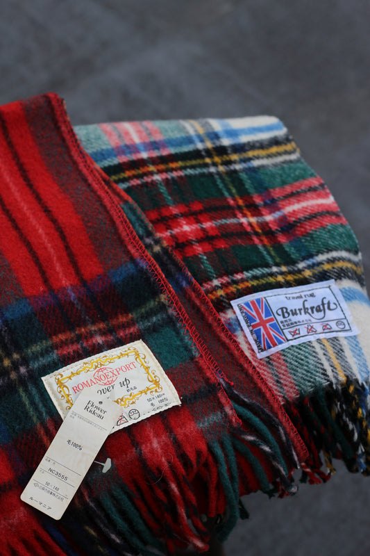 Made In Romania & UK Check Muffler x2点