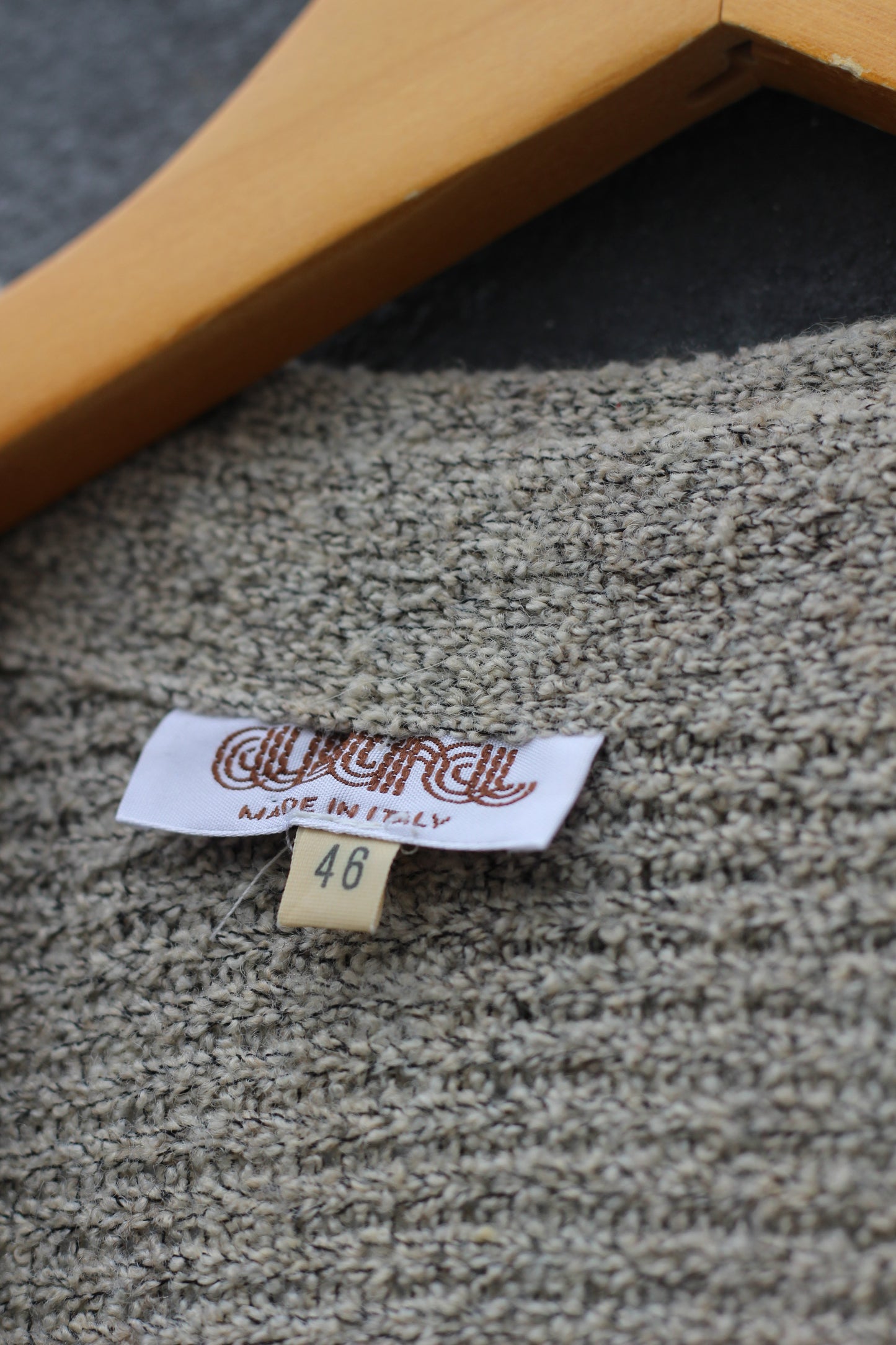 Women's Vintage Made In Italy Design Knit Cardigan x5点