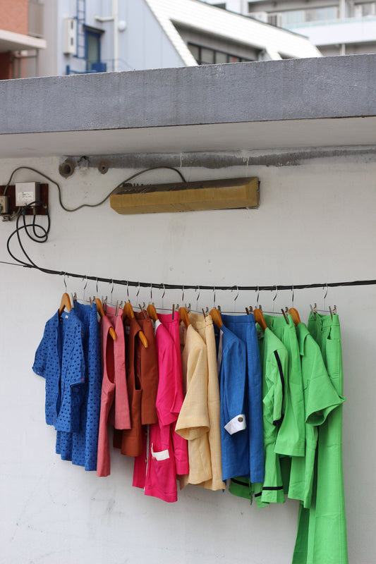 Vintage Color Short Sleeve Setup x8点