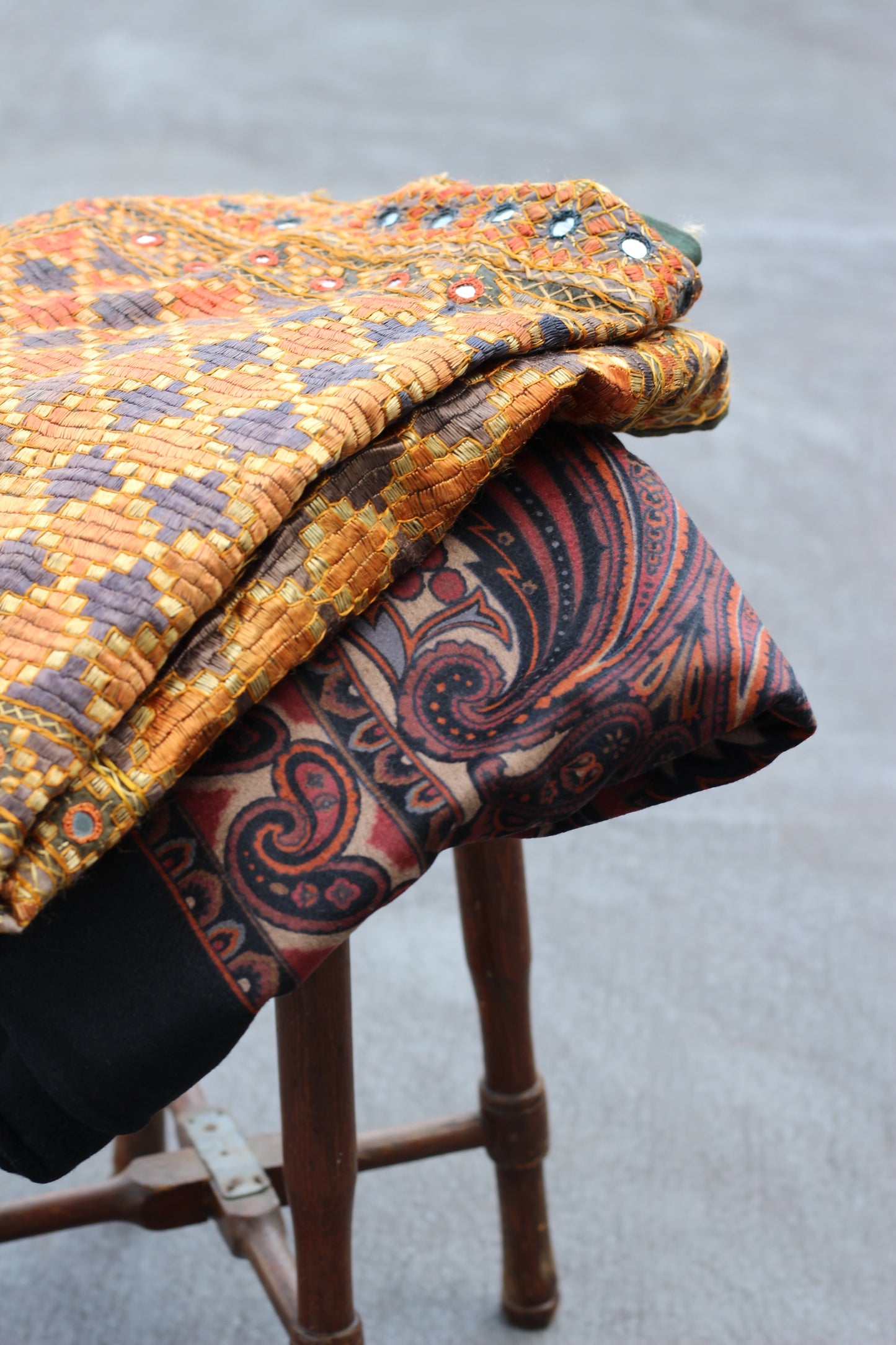 Vintage Design Blanket x2点