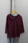 Made In France Le minor Stripe Cut & Sew Top x2点