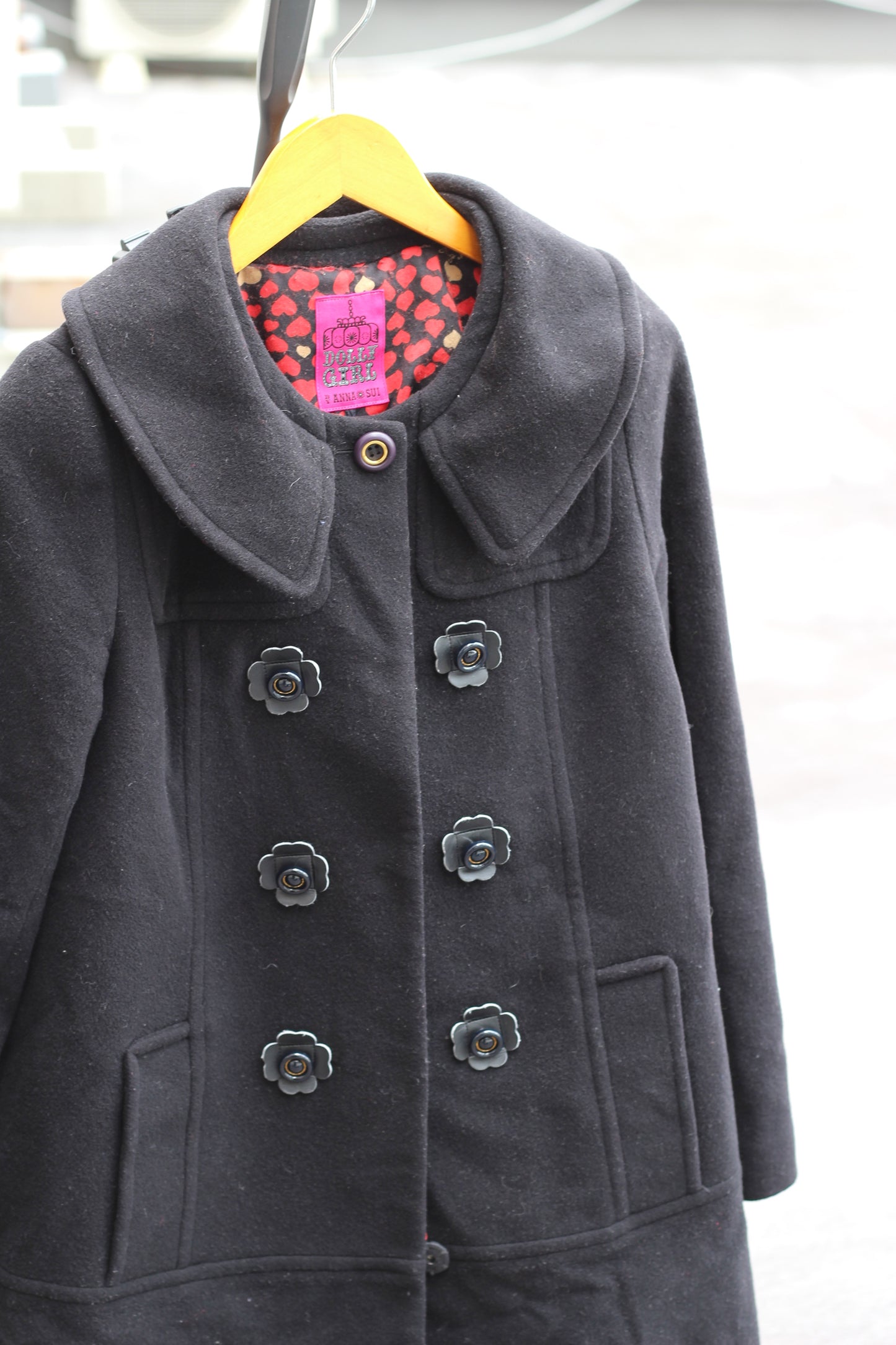 KENZO & Anna Sui Women's Wool Short Coat set x2点